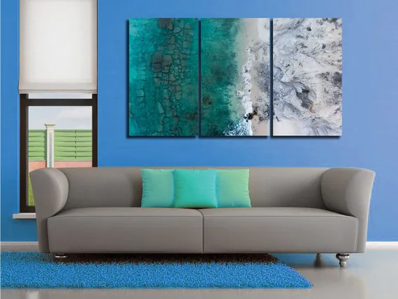 Модульная картина "Морская волна"