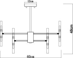 Люстра на штанге Arte Lamp