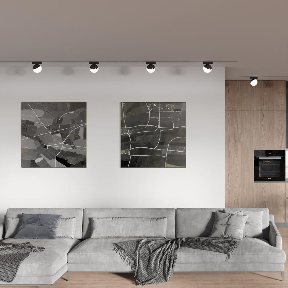 359096 SHINO NT23 189 черный Трековый светильник для низков. шинопровода IP20 LED 4000K 10W 48V 800Лм SMAL