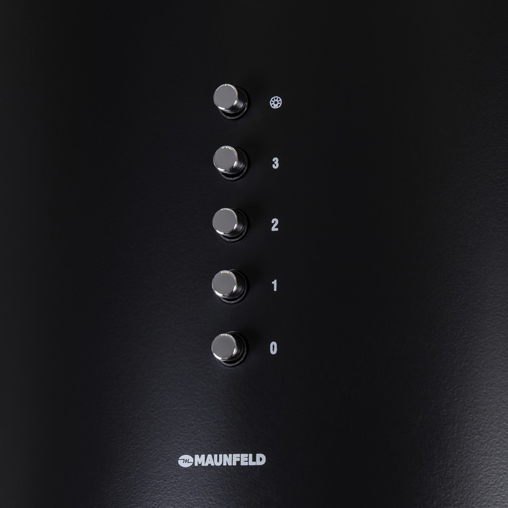 Островная вытяжка Maunfeld LEE PUSH 39 BLACK