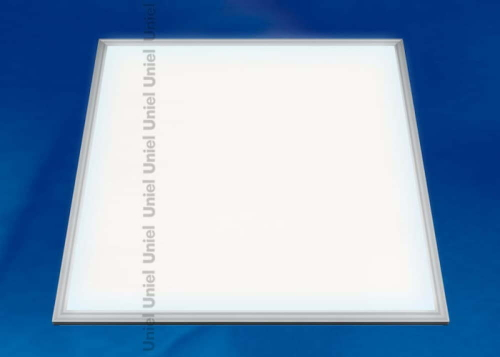 ULP-6060-40/NW PROM-3 SILVER Светильник светодиодный потолочный «Uniel». Мощность 40Вт. Размер 595*595*10 мм. Цвет свечения белый. Цвет серебристый. В