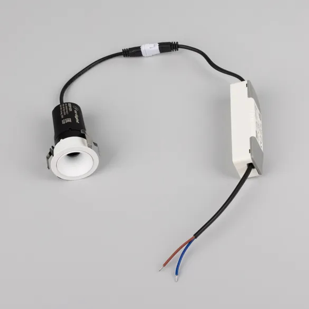 Светильник MS-ARADO-BUILT-R35-3W Warm3000 (WH-WH, 36 deg, 230V) (Arlight, IP20 Металл, 5 лет) 059101