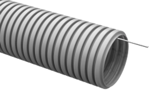 ELASTA Труба гофрированная ПВХ d=50мм с зондом (15м) IEK