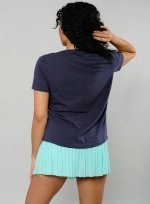 Женская футболка RS Paris Relaxed Tee (Navy/Ace Blue 242W014926/313)