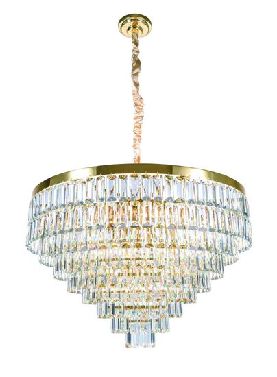 2752E/18A GOLD+CLEAR (1) Люстра (в 2-х коробках) NW