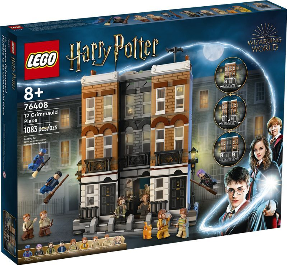 Конструктор LEGO Harry Potter Улица Гриммо, 12 76408 купить в Москве |  Доставка по России.