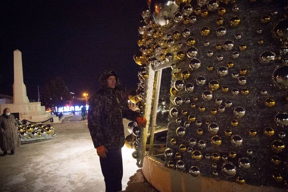 Световая конструкция «Шароель»