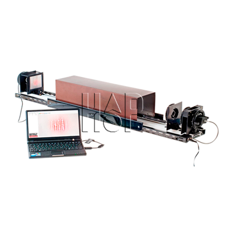 Лабораторная установка "Измерение длины волны лазерного излучения интерференционным методом" (метод Юнга)