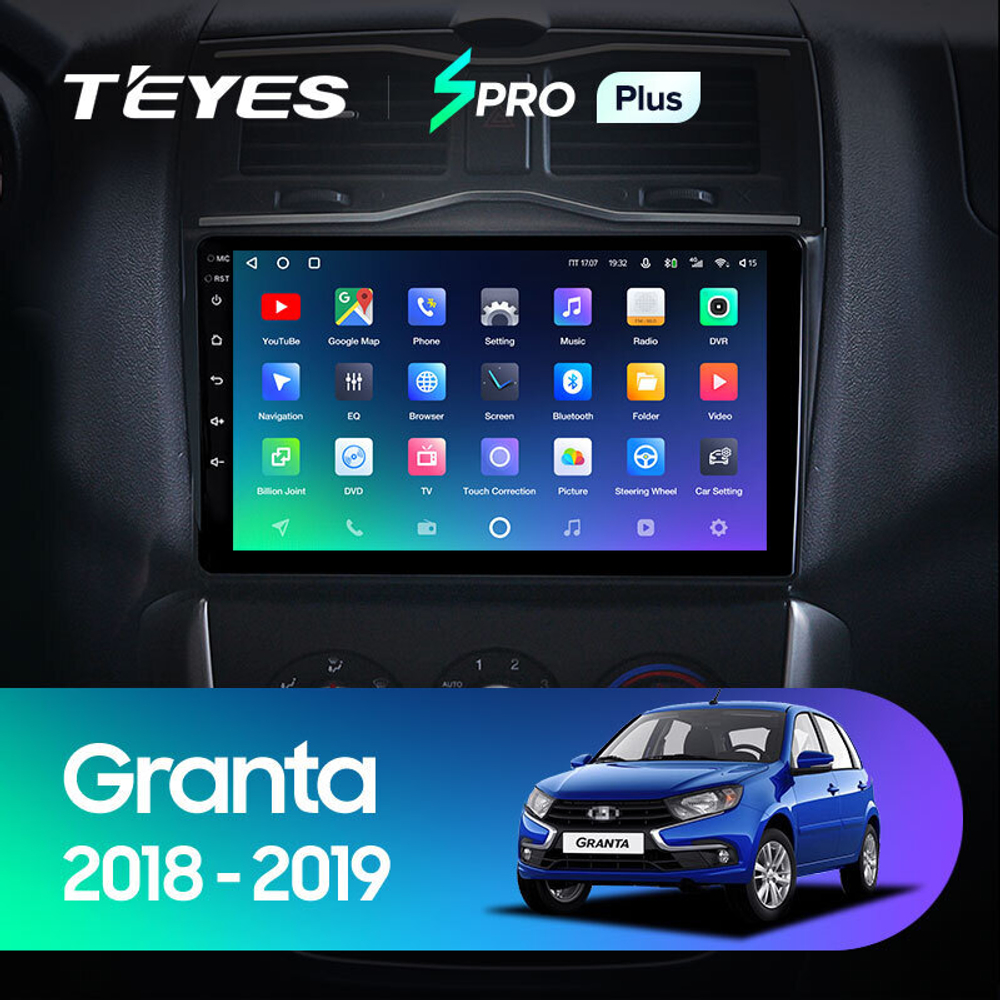 Teyes SPRO Plus 9" для LADA Granta 2018-2019