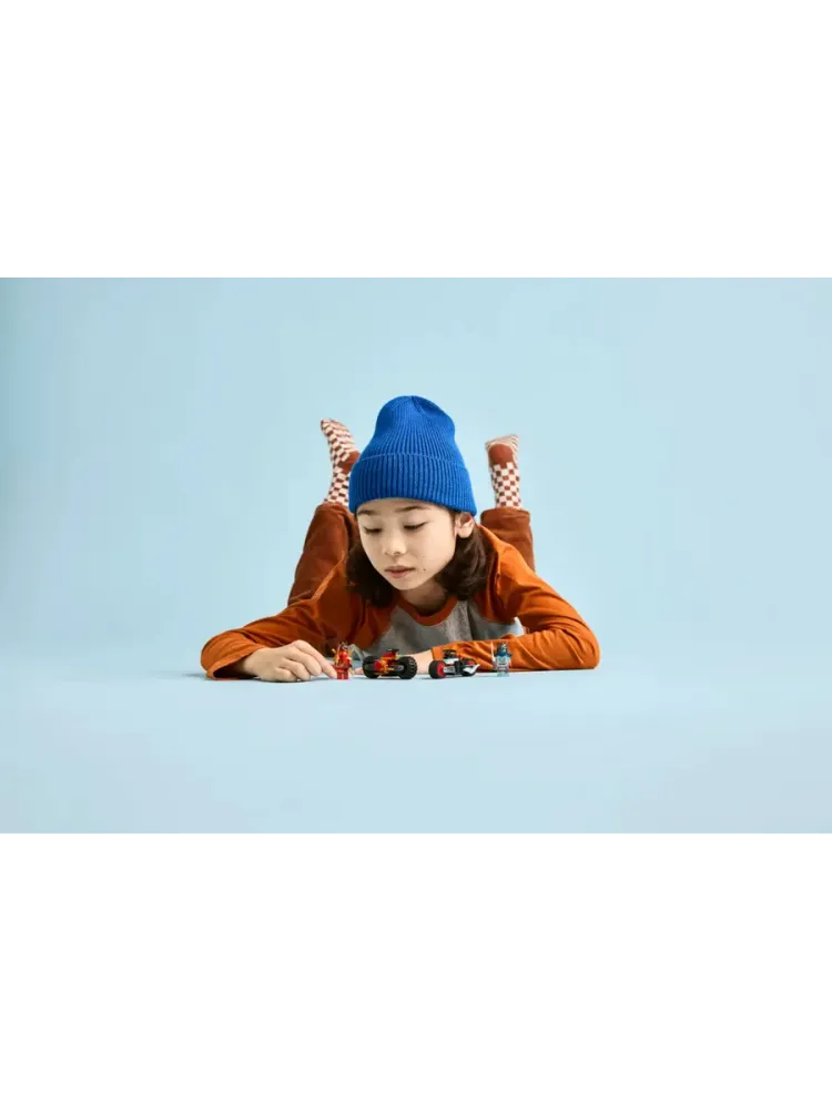 Конструктор Ninjago 71838 Скоростная гонка на мотоцикле Кая