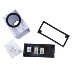 UUL-P42A 2х6W-GU10 IP65 MARBLE Светильник уличный. под две лампы GU10. Архитектурный накладной. Цвет корпуса мрамор. TM Uniel