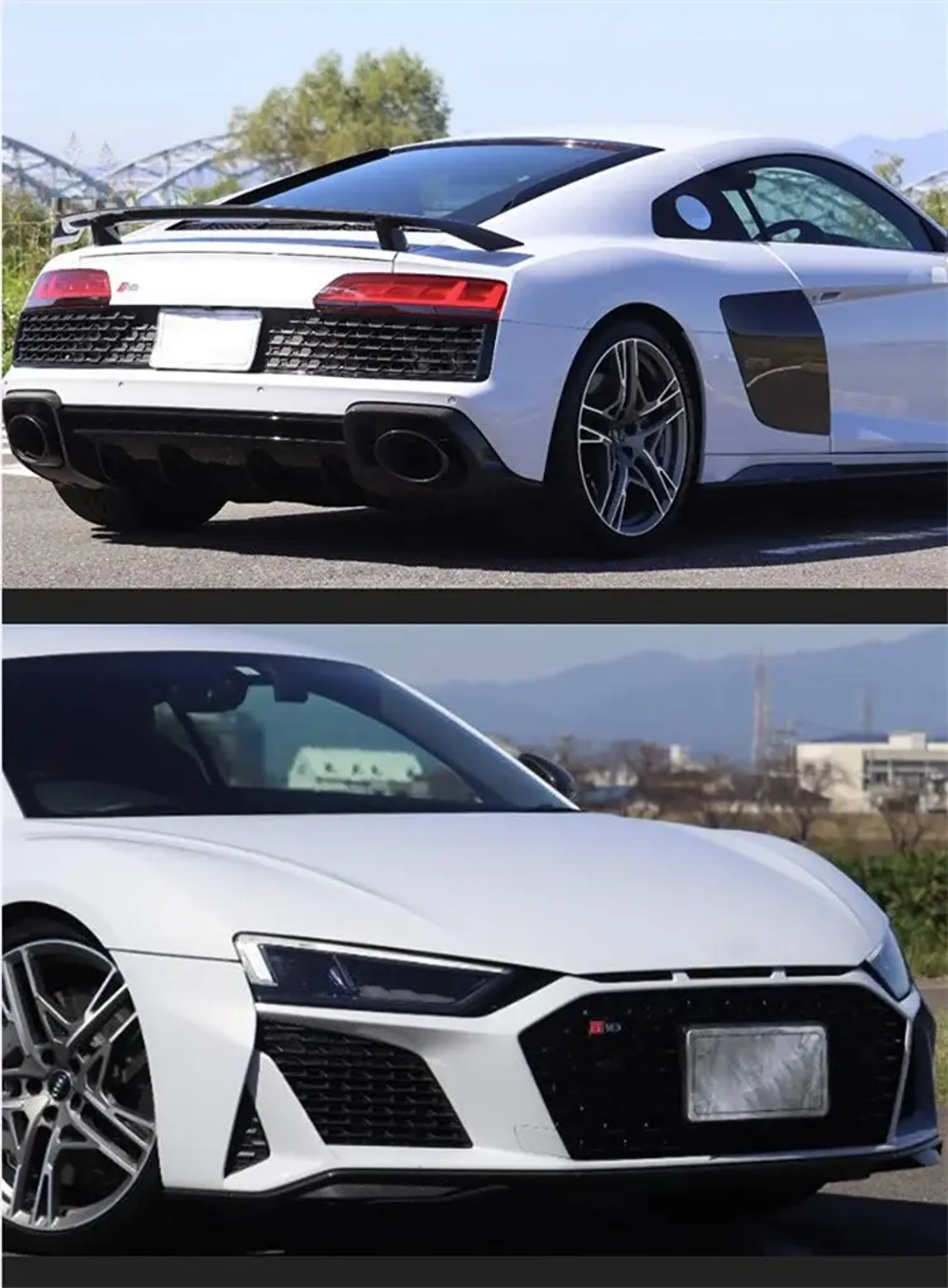 Обвес переделка для AUDI из R8 4S 2015-2018 в R8 4S 2019+ Ауди