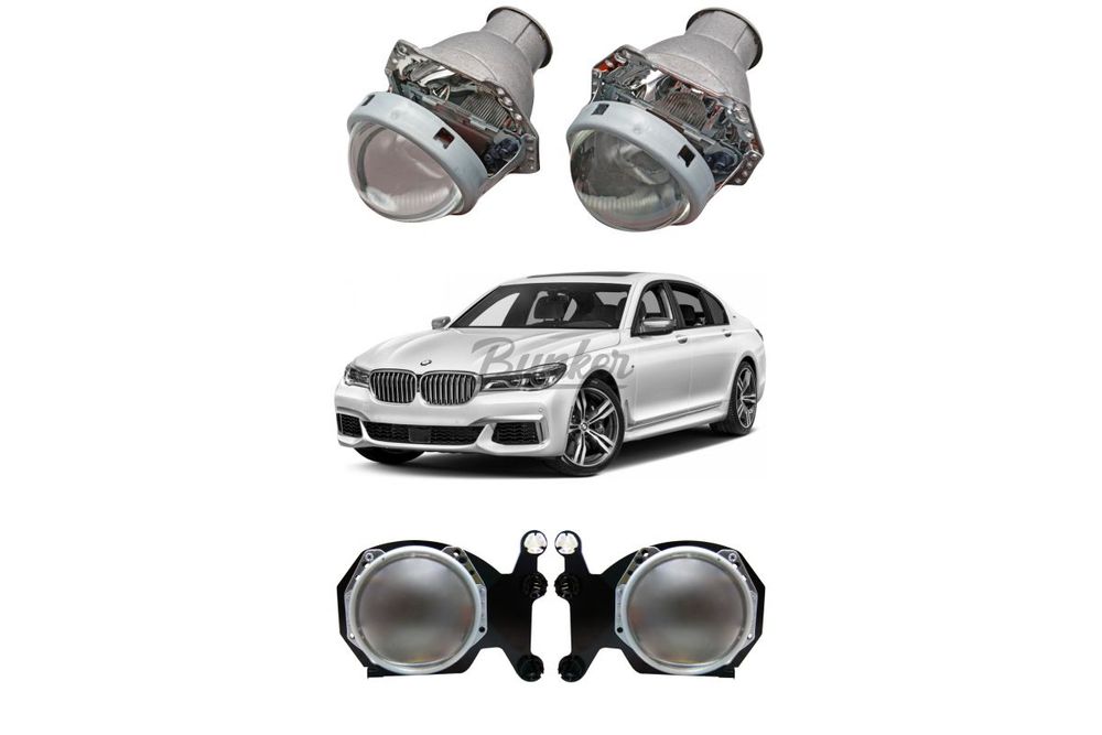Готовый комплект для замены штатных линз BMW 7 VI G11/G12 2015-2019 LED