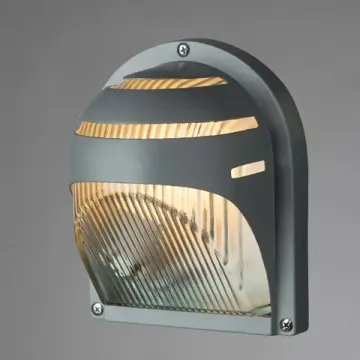 Фасадный светильник 1*E27 A2802AL-1GY серый Urban Arte Lamp