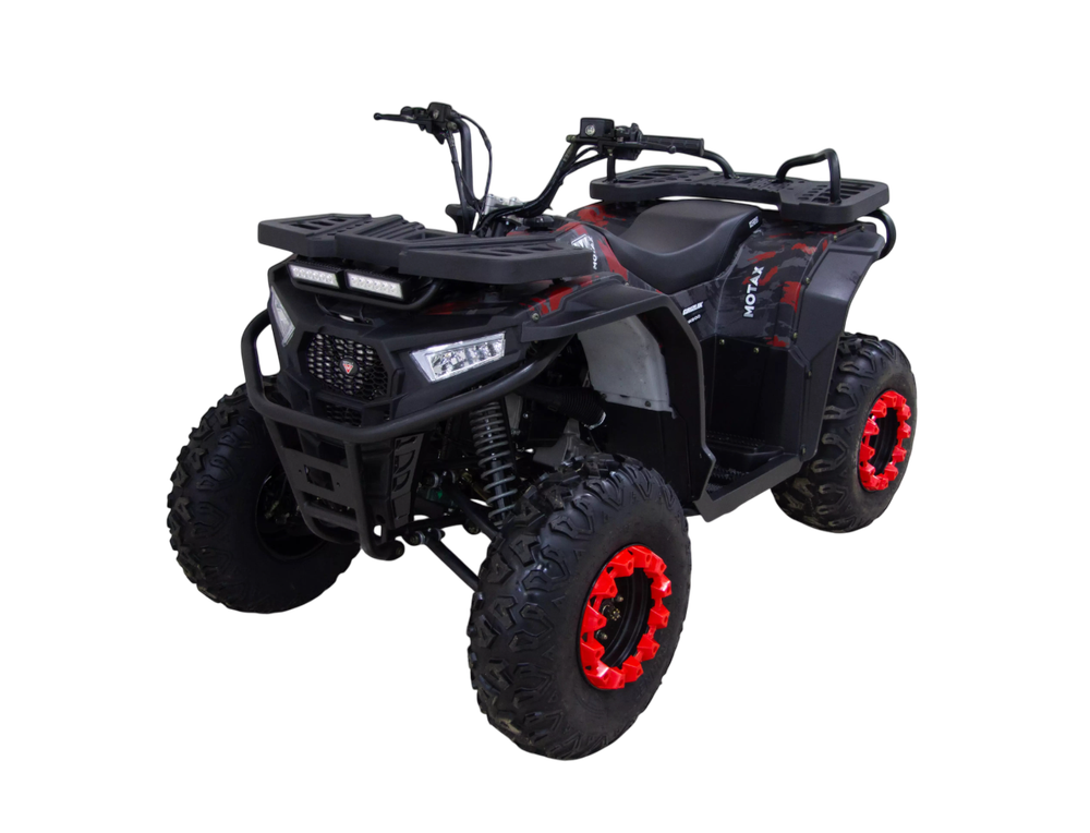 Квадроцикл MOTAX GRIZLIK Y300 черный-красный камуфляж