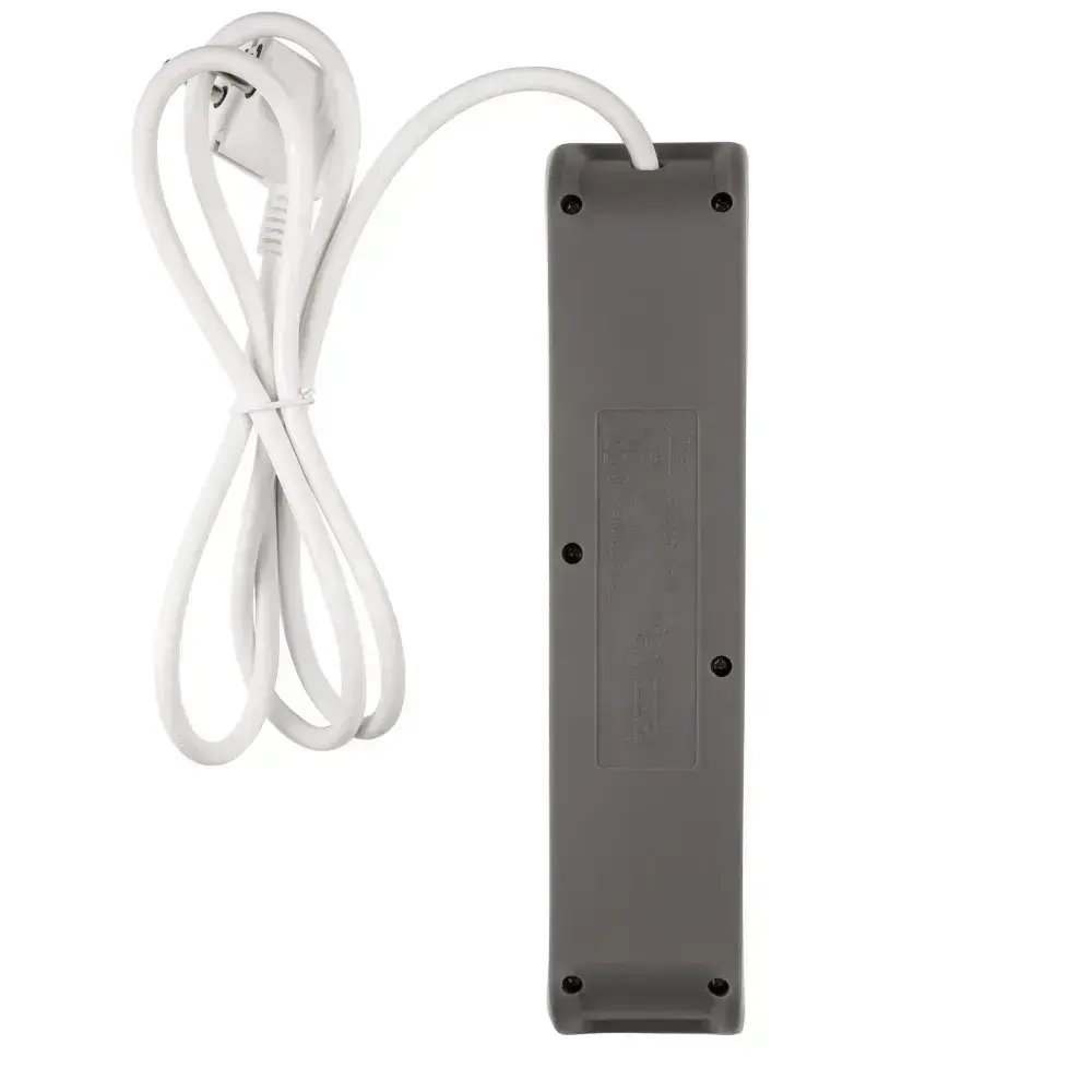 Удлинитель бытовой с заземлением и выключением Jazzway ET-04-300W
