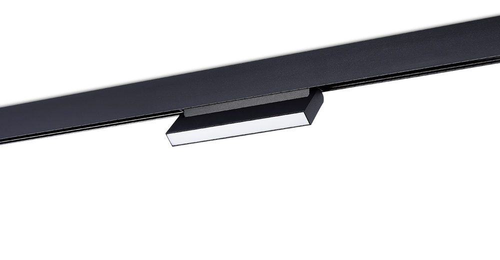 Светодиодный светильник LINE для SPACE Track system 12Вт, L220xW22xH105 мм, 373Лм, 90°, 3000К, диммируемый, IP20, Ra>90, черный