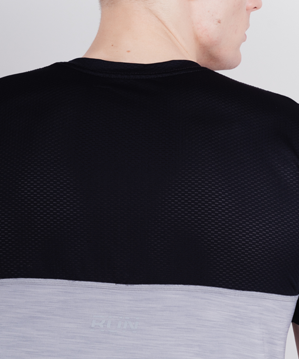 Футболка NORDSKI PRO ENERGY Grey/Black, серый/черный