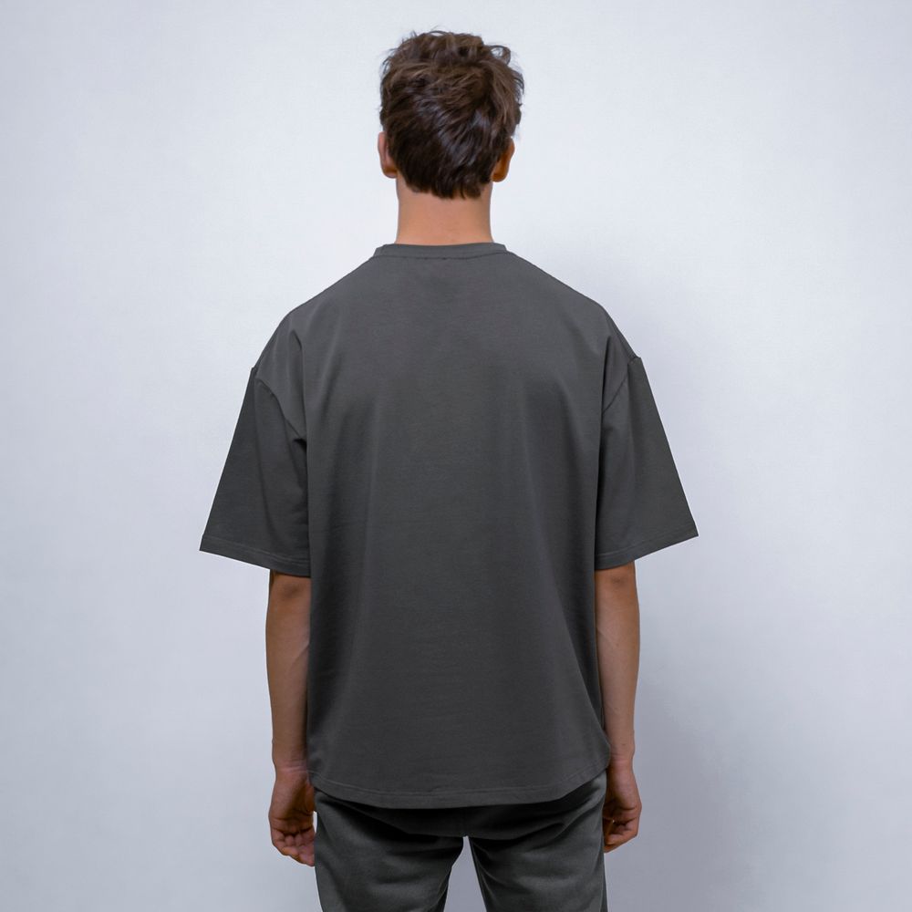 Футболка Molotov Basic OVERSIZED Зеленая