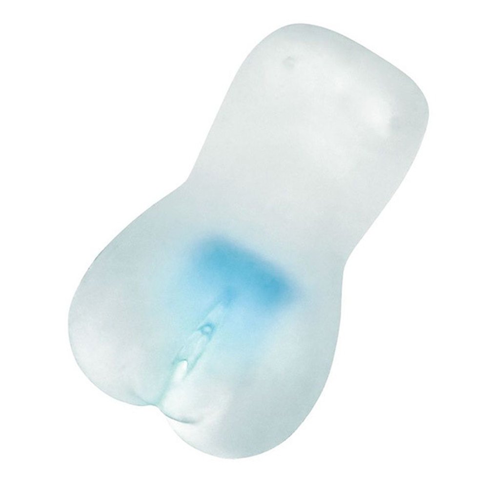 Прозрачный реалистичный мастурбатор ToyFa Juicy Pussy Hot Crystal 894003