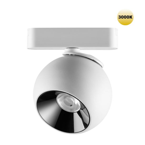 359267 SHINO NT23 194 белый Трековый светильник для низковольтного шинопровода IP20 LED 12W 48V 960Лм 3000К SMAL