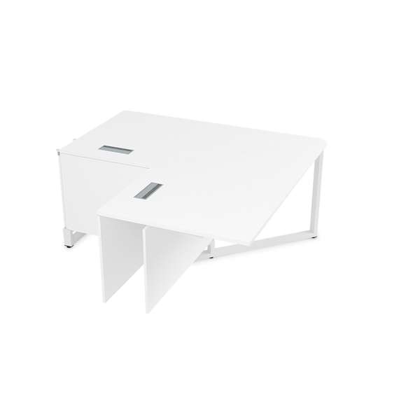 16СУС.184 Стол угловой бенч, средний модуль (1400/800*1400/800*750)