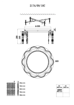 Потолочная люстра Stilfort ADMIRE 2174/09/10C