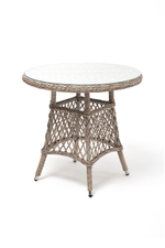 "Эспрессо-80 L" обеденная группа плетеная, цвет бежевый