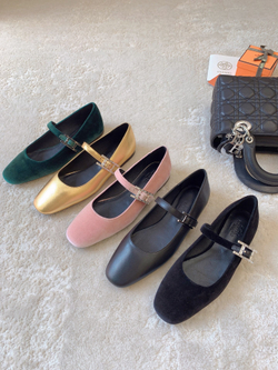 Hermes Jane Ballet Flat  (5 colors)