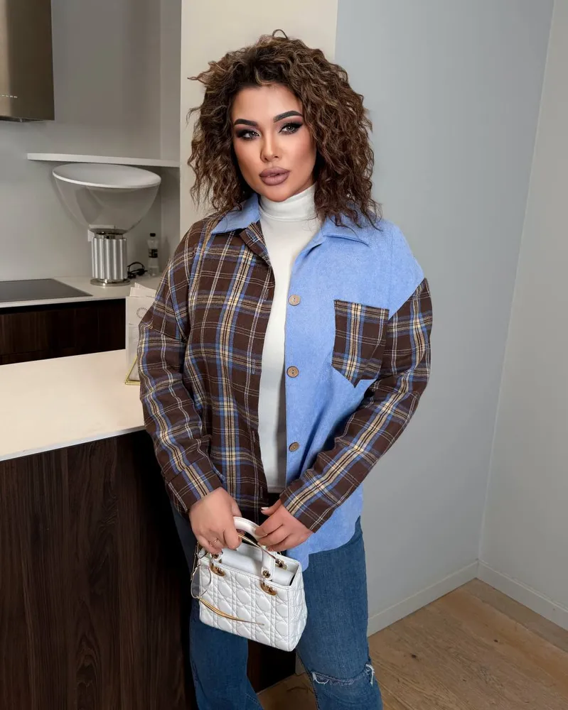 Рубашка УК-1851-1 Фабрика Моды