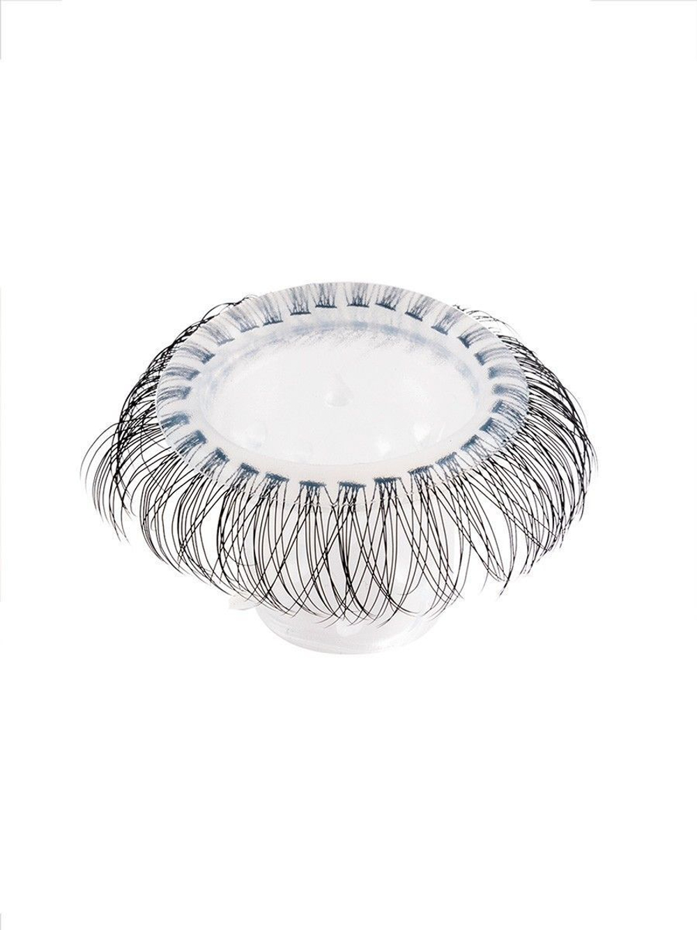 Эластичное эрекционное кольцо с длинными черными «ресничками»