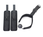 Бондажный набор кляп и наручники Onjoy (Цвет: черный)