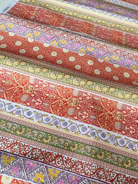 КАЙМА В СТИЛЕ МОРРИСА #1 - 100% хлопок 3