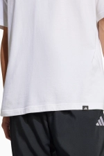 Футболка adidas Lounge Slide Graphic - белый