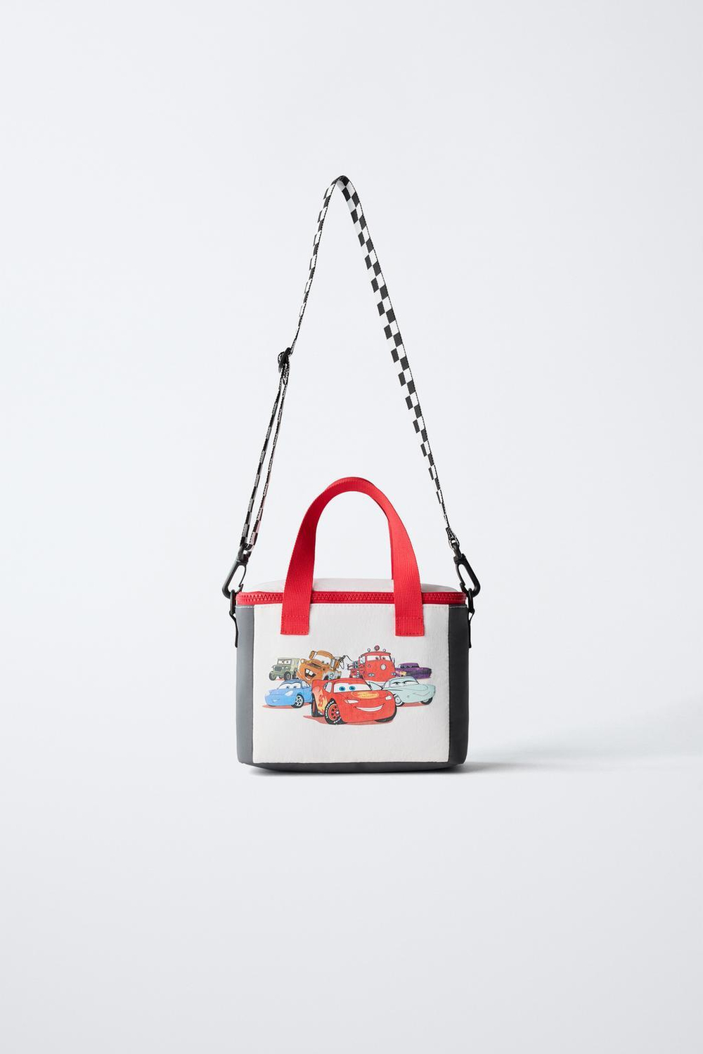 ZARA СУМКА CARS LIGHTNING MCQUEEN © DISNEY, ЭКРЮ