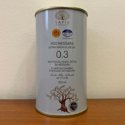 Оливковое масло нерафинированное VAFIS 0.3 Extra Virgin от NIKITAKIS в жести 0.25 л, Греция