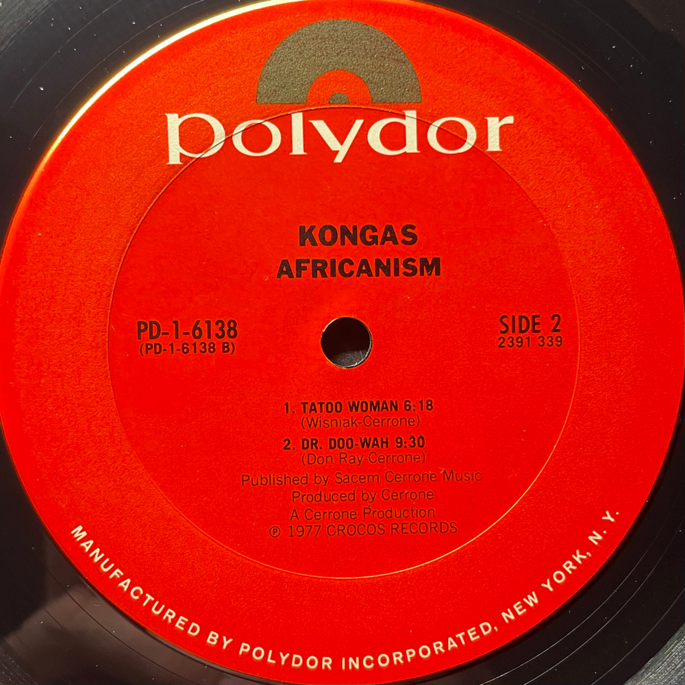 Kongas ‎– Africanism (США 1977г.)