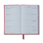 Smythson Ежедневник 2026 Panama Weekly Diary in Mara, Navy