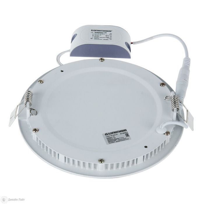 Светильник Downlight Elektrostandard DLR004 12W 4200K WH белый