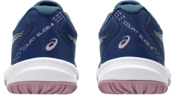 Женские Кроссовки теннисные Asics Court Slide 4 - independence blue/white