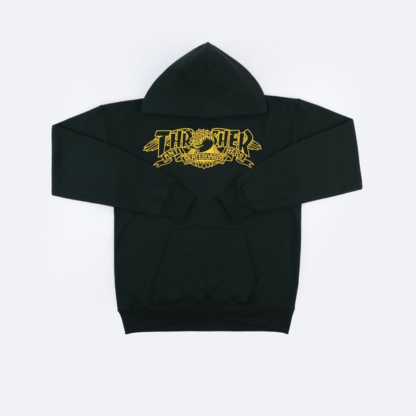 Худи Thrasher Mag Banner Hood (forest green) артикул: - купить в магазине Дайс