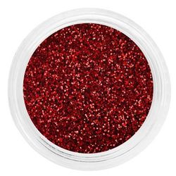 Блестки для дизайна ногтей, красные