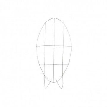 Ритуальный каркас-овал БОЛЬШОЙ (1630 *760)