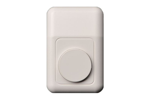 Кнопка звонка белый LIREGUS RETRO