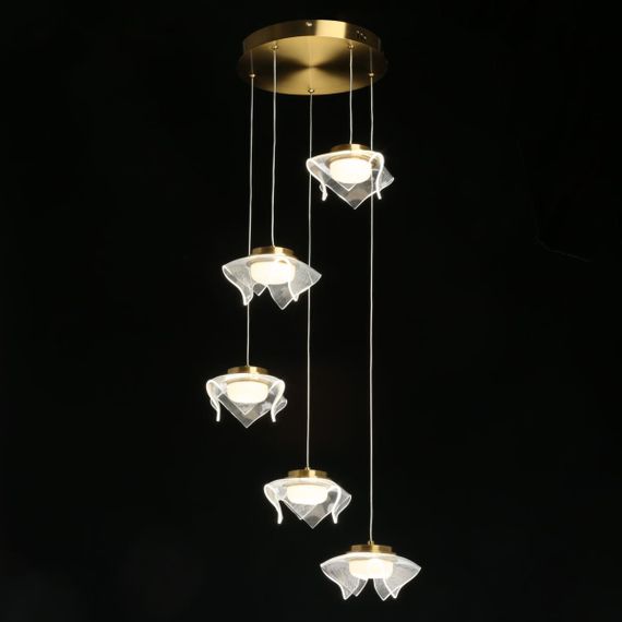 Подвесная светодиодная люстра De Markt Ауксис 7 722012205