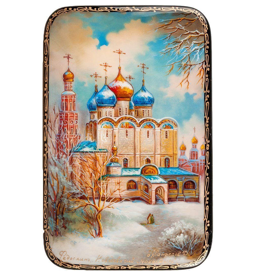 ШК-35/ 6 Шкатулка «Новодевичий моностырь» исп. Панферов Д.