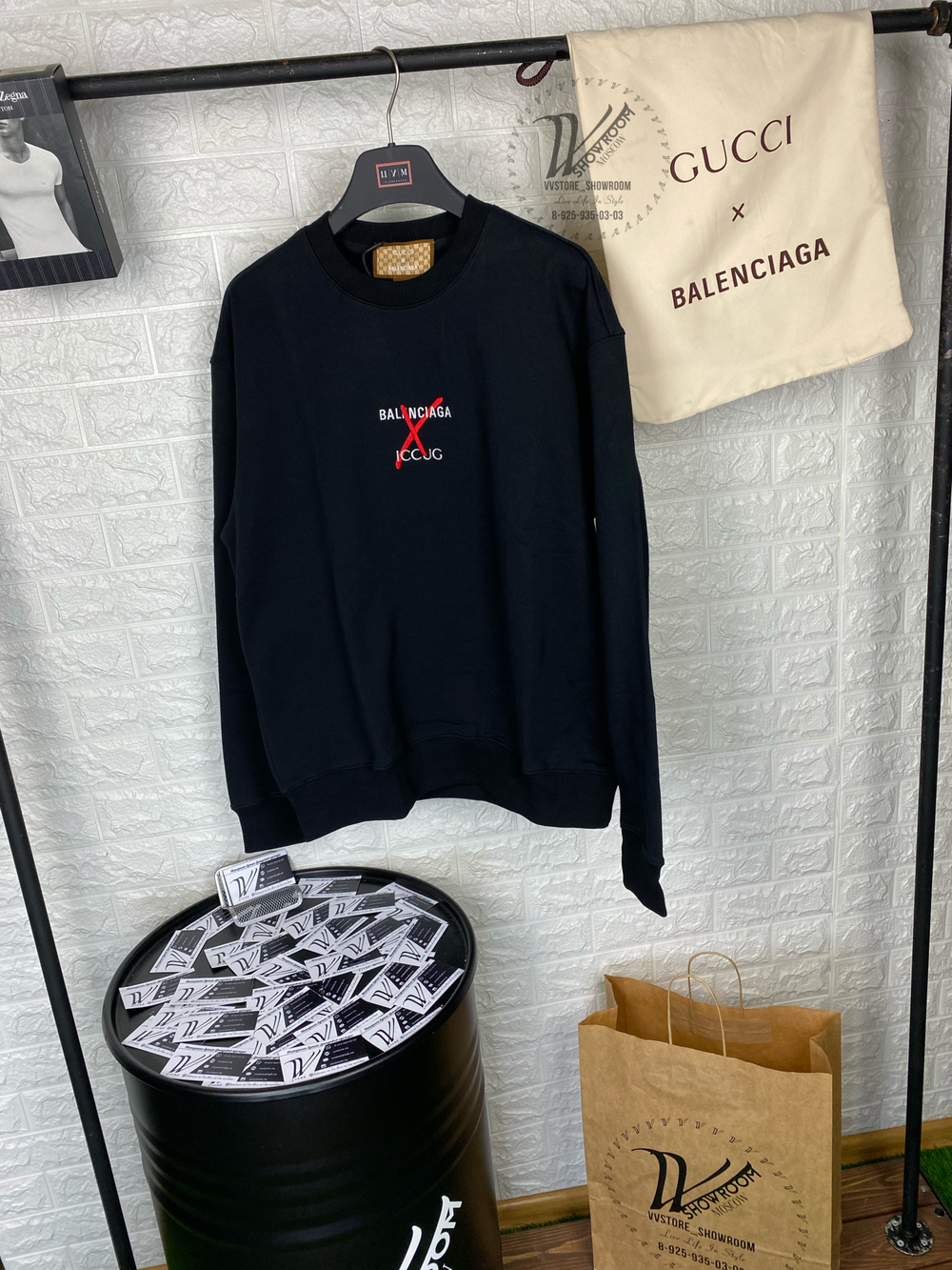 Свитшот Gucci&Balenciaga