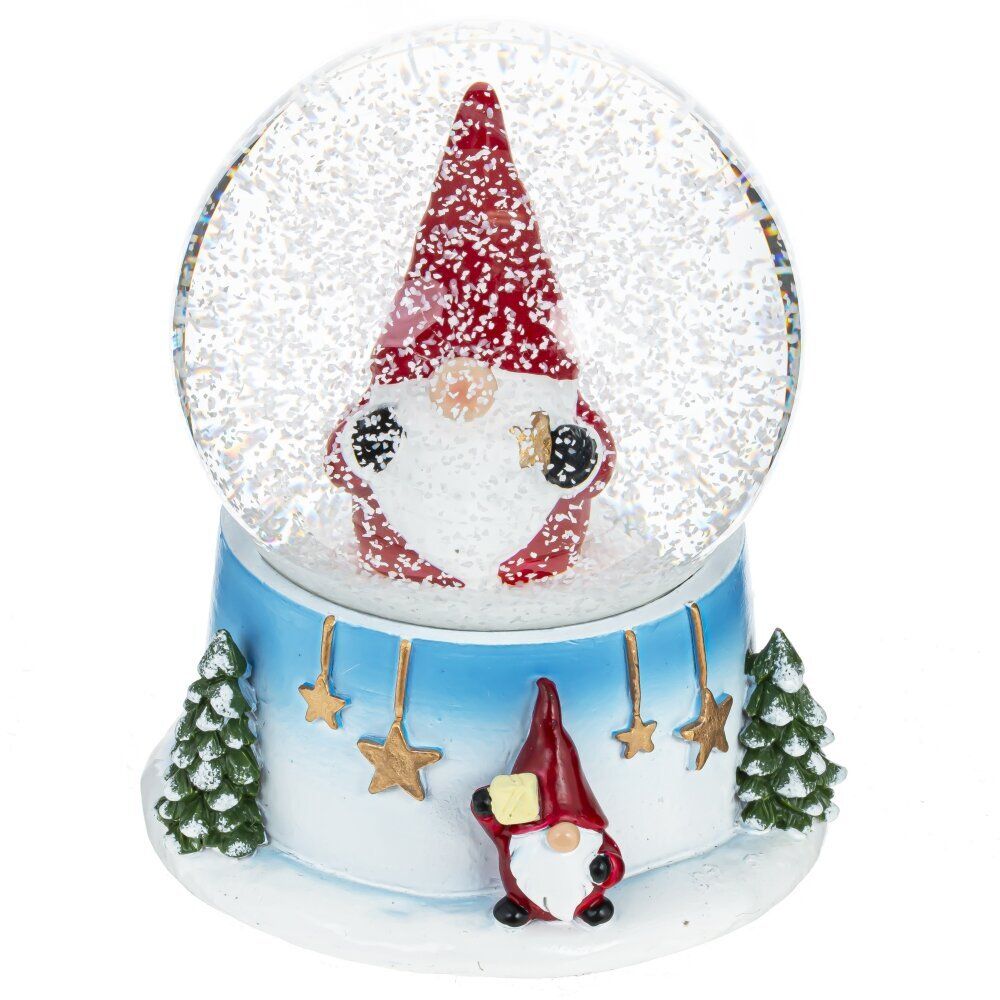 GAEM Фигурка декор в стекл шаре "Гном", D 4.5 см, L5,5 W5 H6 см, 2в.