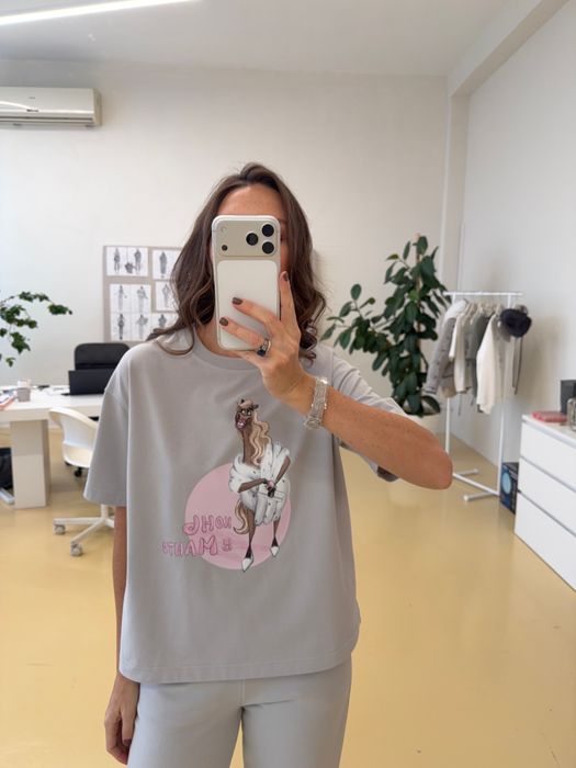 ФУТБОЛКА РАЙМ ДЫМЧАТЫЙ КОНЬ В МАНТО