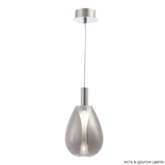 Подвесной светодиодный светильник Crystal Lux Gaudi SP4W Led Smoke